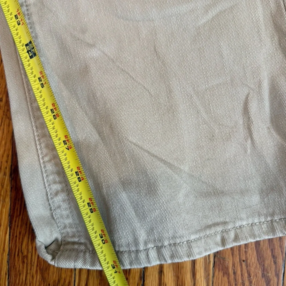 Vintage True Religion Jeans Mens 36x31** Big Stitch Flap Pocket USA Beige Y2K
